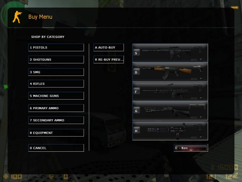 V 1.6 купить. Counter Strike 1.6 магазин оружия. КС 1.6 меню закупки оружия. Меню покупки оружия в КС 1.6. Меню закупа КС 1.6.